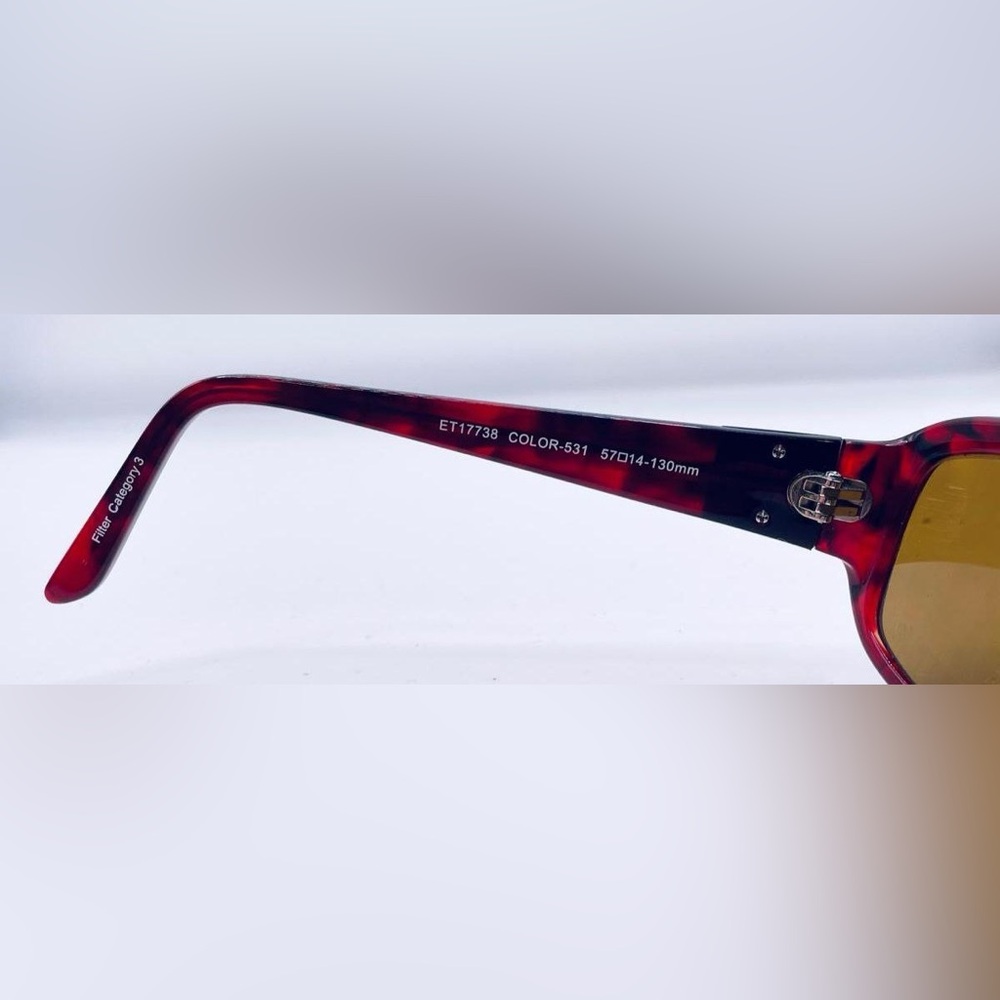 Esprit ET17738 Red Oval Sunglasses Frames Only - Picture 8 of 8